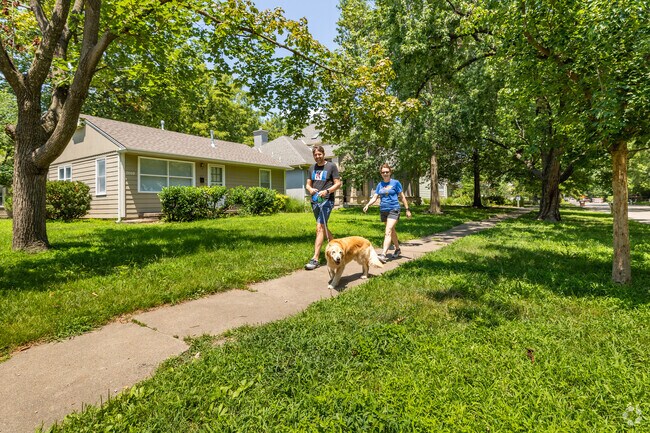 You will find residents walk al lover the the Centennial neighborhood.