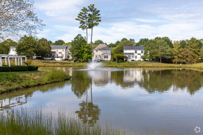 Some subdivisions in the Falls Lake area have their own natural areas.