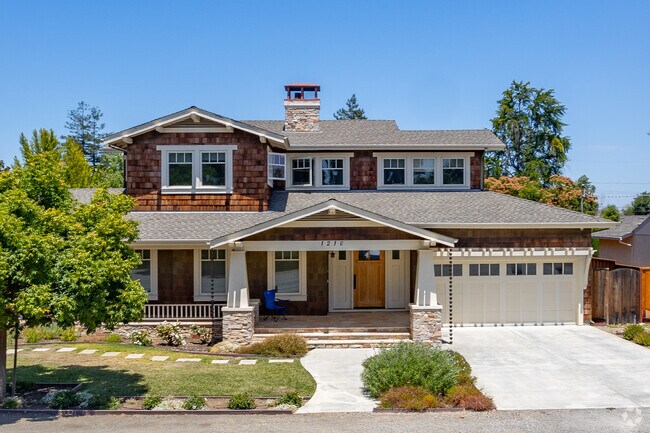 You will find many craftsman style homes in Blossom Valley.