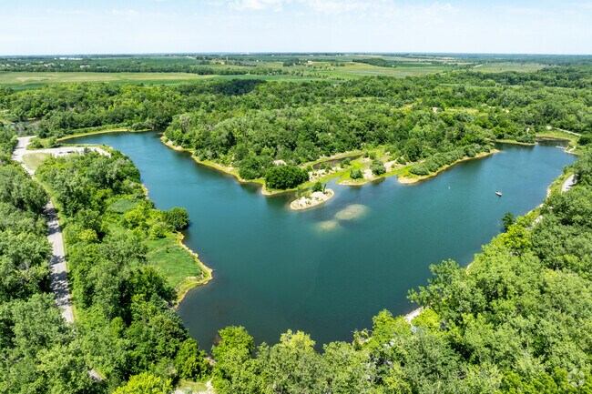 The Banner Lakes at Summerset Park were the site of a large coal mine over a century ago.