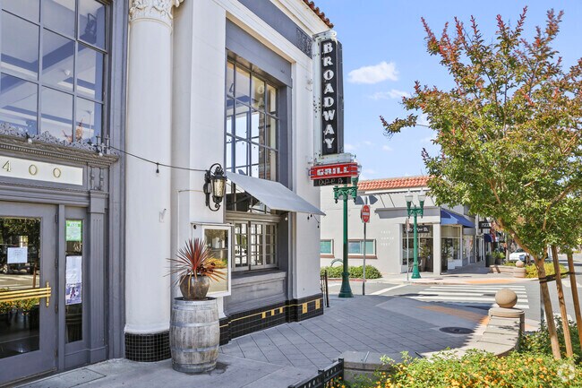 Broadway Grill is located in an old bank on the edge of Easton Addition.