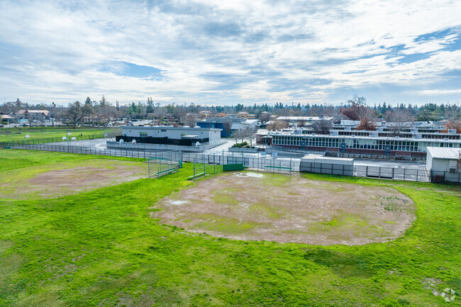 Play on the field at Sylvan Middle School.
