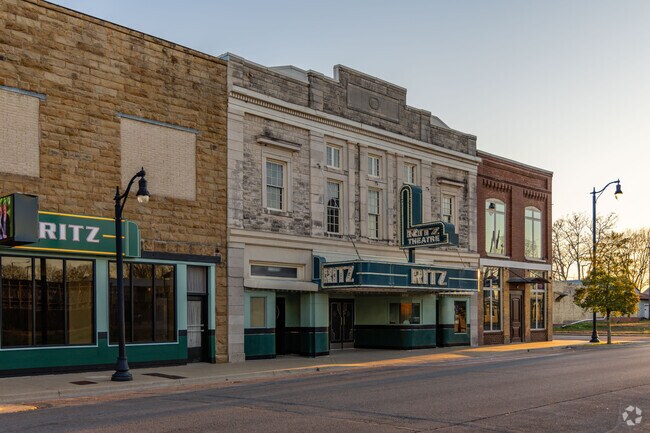 The Ritz Theatre hosts live shows throughout the year in downtown Sheffield.