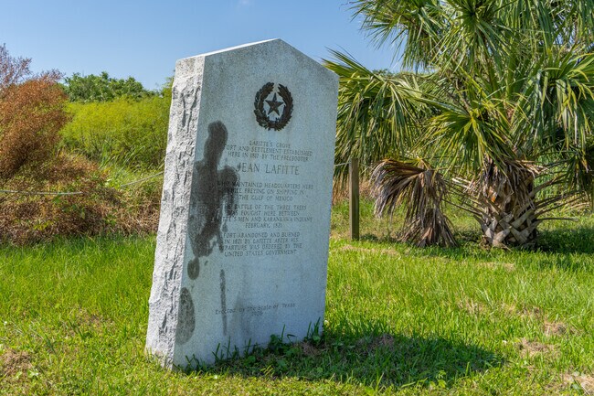The preserve, located in Jamaica Beach is named after Jean Lafitte, a French pirate.