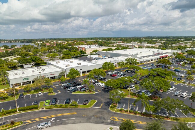 Coral Bay has many shops within it borders on Atlantic Blvd.