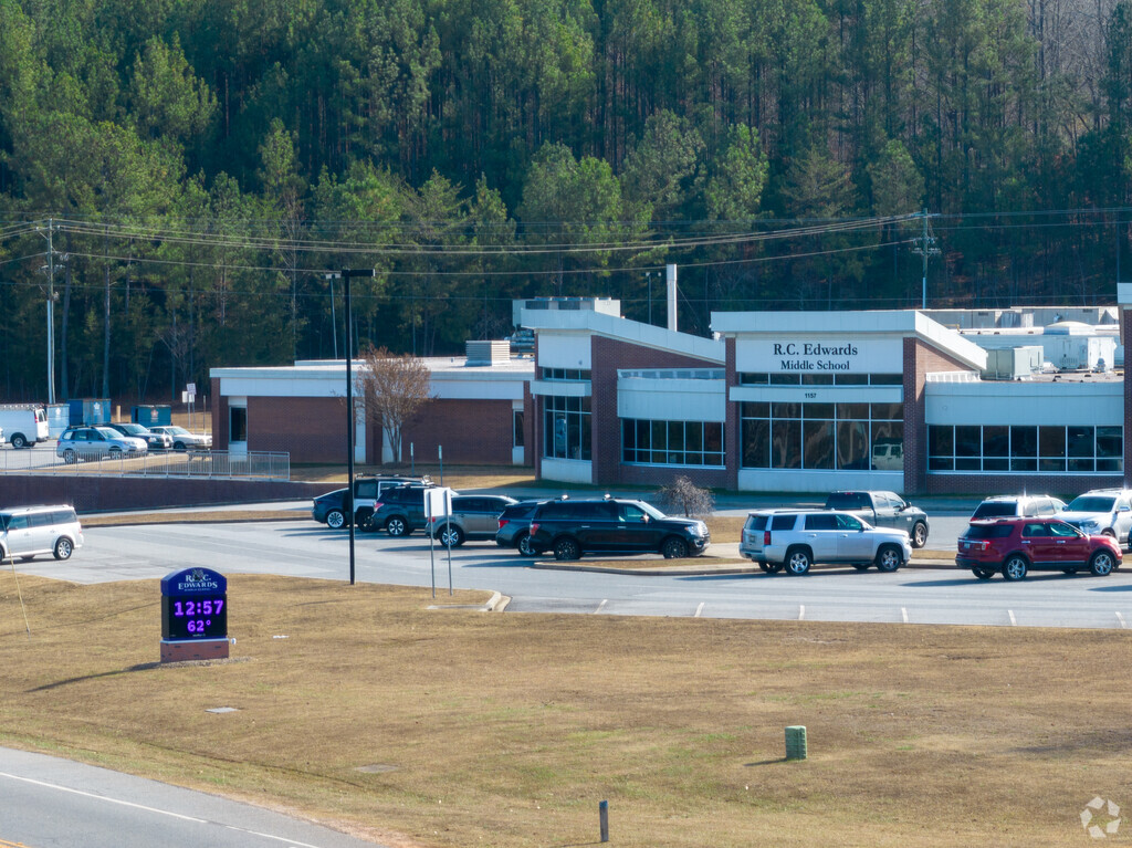 R C Edwards Middle school is the second stop on Clemson students journey.