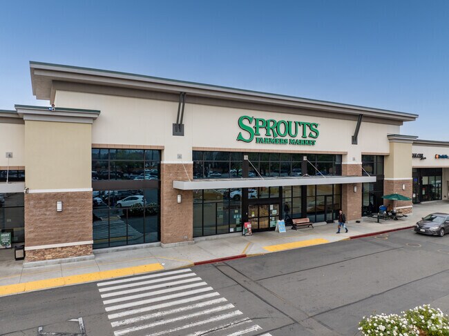 Sprouts Farmers Market offers fresh produce near Ashbridge.