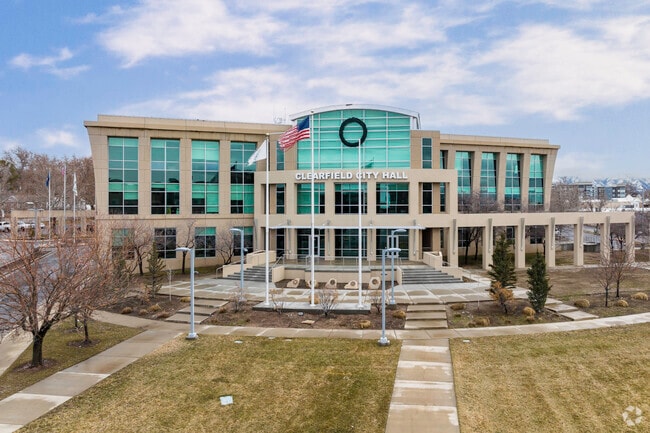 Clearfield City Hall is the center of the community.
