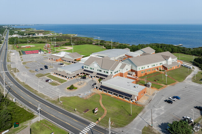 Cape Hatteras Secondary School is located in Buxton, North Carolina.