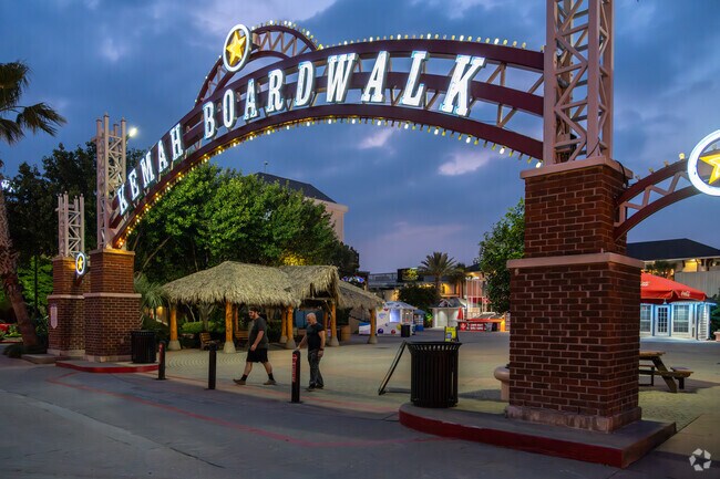 The Kemah Boardwalk is a staple of the Kemah, Texas Area.