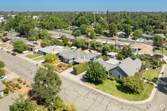 Mooney has an abundance of mid 20th century homes with large yards and sidewalks throughout.
