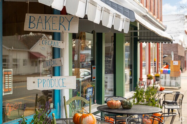 Day shoppers in Northville can also visit popular local businesses like J.F. Farm Store & Café.