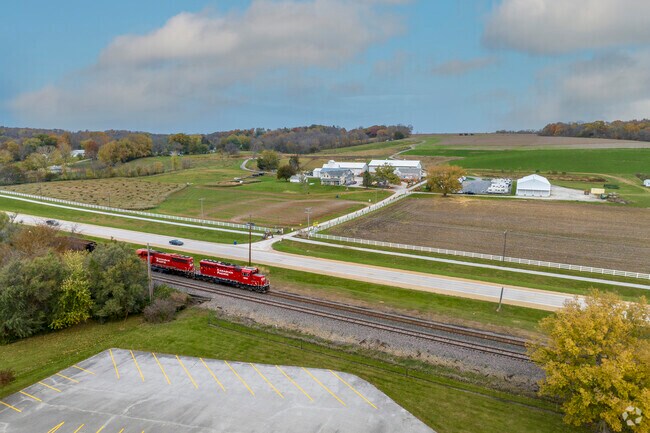 The Buffalo Pumpkin Farm is near the Buffalo Shores Park in Buffalo.