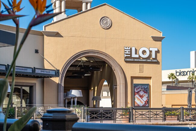 The Lot cinema near Harbor Ridge offers luxury moviegoing with plush seating and dining.