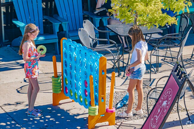 In Leawood, you'll find entertainment for young and old at Bowles Crossing.