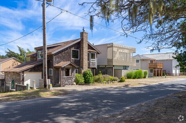 You'll find a plethora of unique homestyles with views of Cannon Beach.