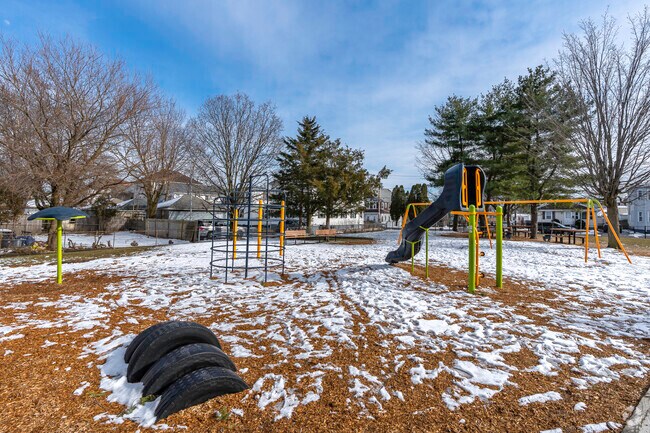 Children love to run around at Clarence Street Playground in Silver Lake.
