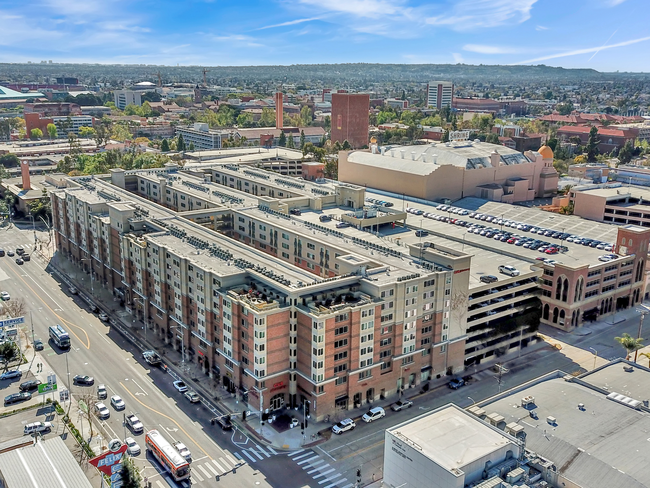 Aerial Exterior of Building