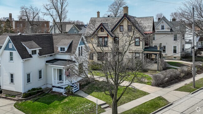 The homes in Wauwatosa are unique and beautiful.