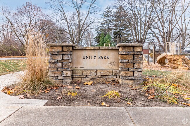 Southeast Elgin families enjoy playtime at Unity Park.