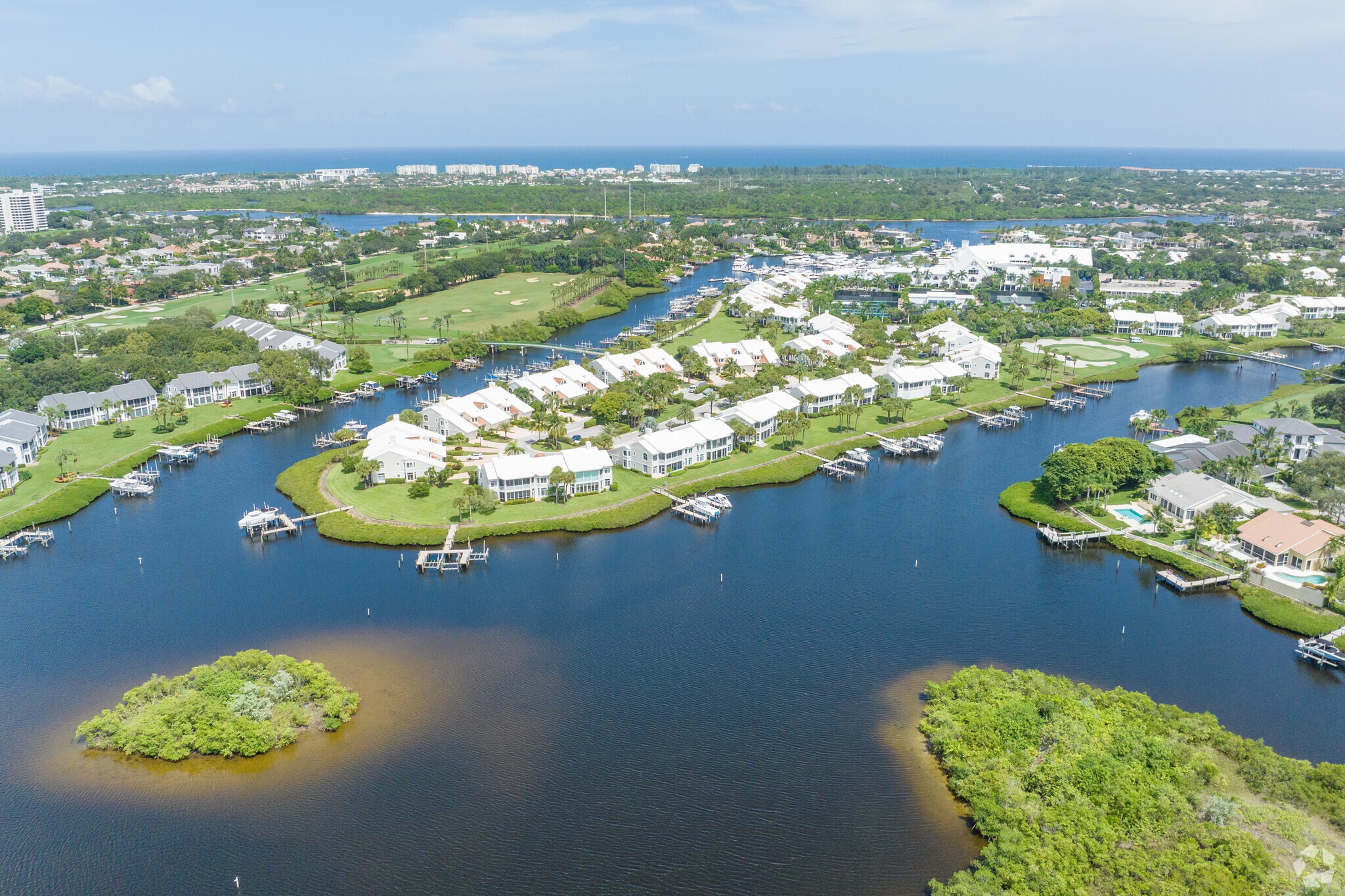 Residents of Admiral’s Cove enjoy access to beautiful parks and green spaces.