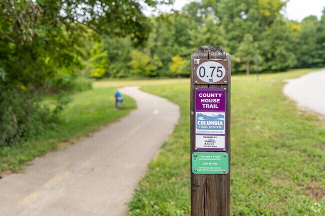 Take the County House Trail through and around Twin Lakes Conservation Area.