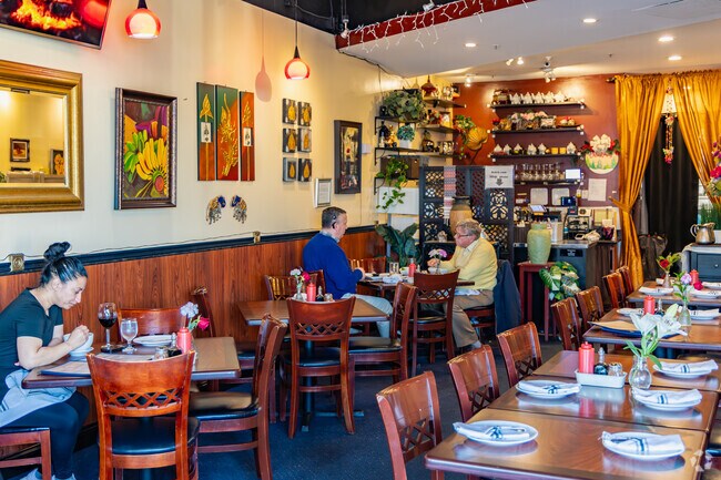 Try the many flavored tea options at Lanna Thai in Cambrian.