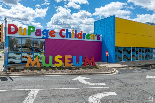 The DuPage Children's Museum is a play & education center for young children featuring a cafe.