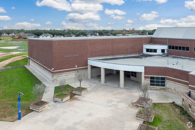 Students energize their spirit in Aragon Middle School's dynamic gymnasium space.