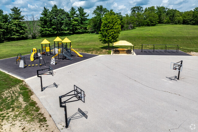 The playground area and outdoor space ensure fun recess time and PE classes.