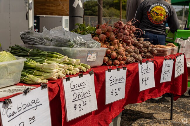 The Crescent City Farmer’s Market operates year-round in the Black Pearl neighborhood.