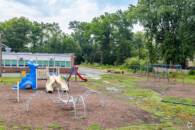 Play on the playground at Kingston Elementary School in Cherry Hill, NJ.
