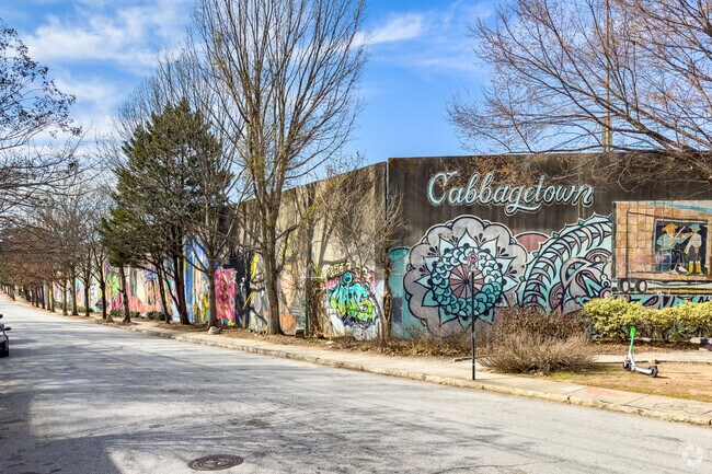 Welcome to Cabbagetown in Atlanta, GA.