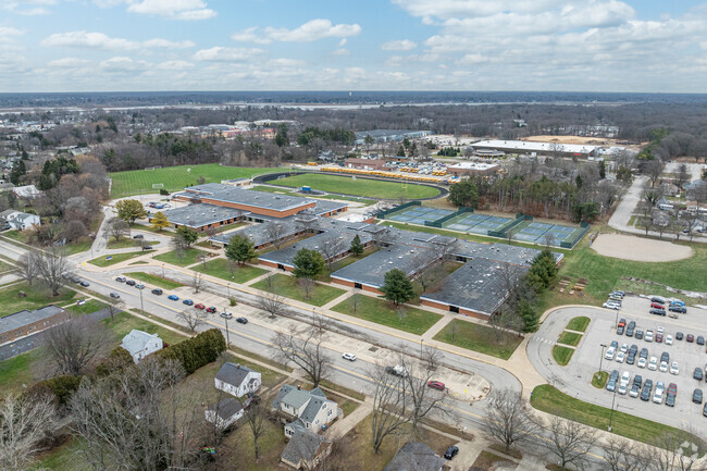 White Pines Intermediate School is located in Grand Haven, Michigan.