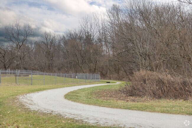 Get some exercise at Covered Bridge Park near the Washington Square neighborhood.