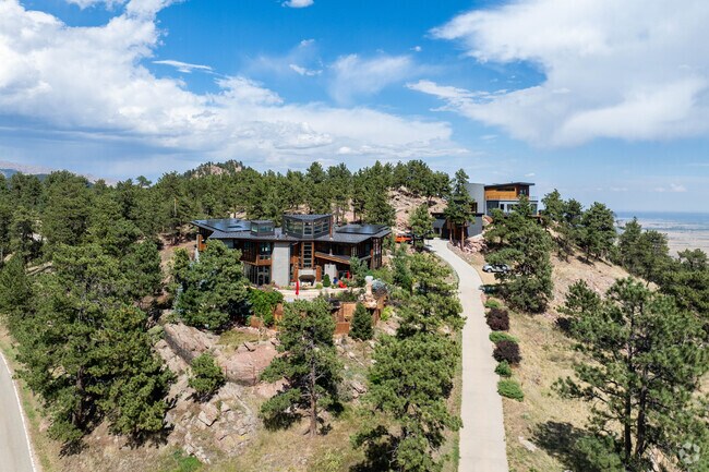 Pine Brook Hill is a rural neighborhood that overlooks Boulder atop the rolling foothills.