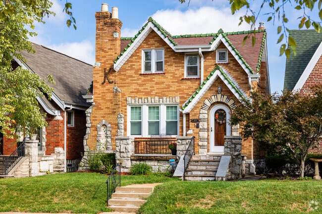 Tudors in Princeton Heights are unique and elaborately ornate.