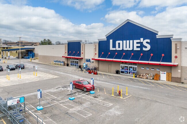 Big box stores like Lowe's Home Improvement, located in Mount Vernon, offer a wide selection of hardware and home improvement supplies for local residents.