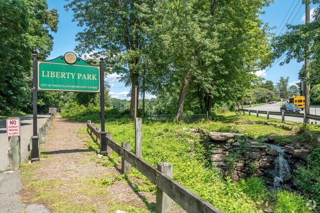 Liberty Park is located on the West Harrison border along Lake St.