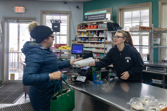 Grab a sandwich and various sundries at Corsetti's near North Gorham.