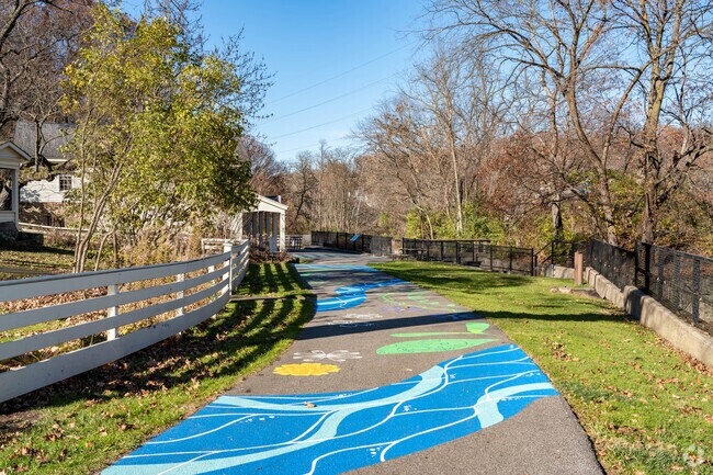 Visitors to Cascade Park can rent bikes at the Mustill Museum and Store.