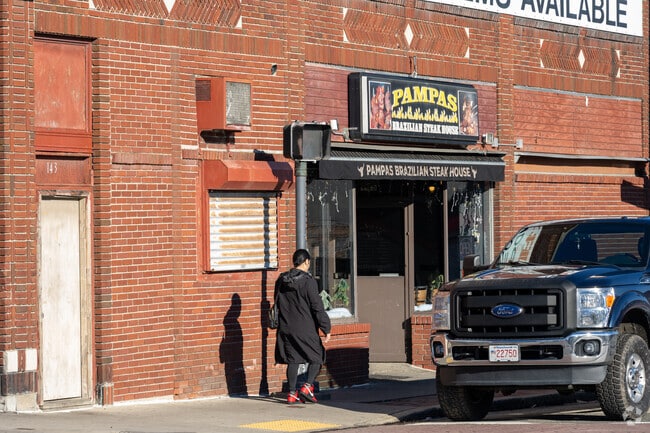 Pampas Brazilian Steak House is on Shrewsbury Street in Worcester.