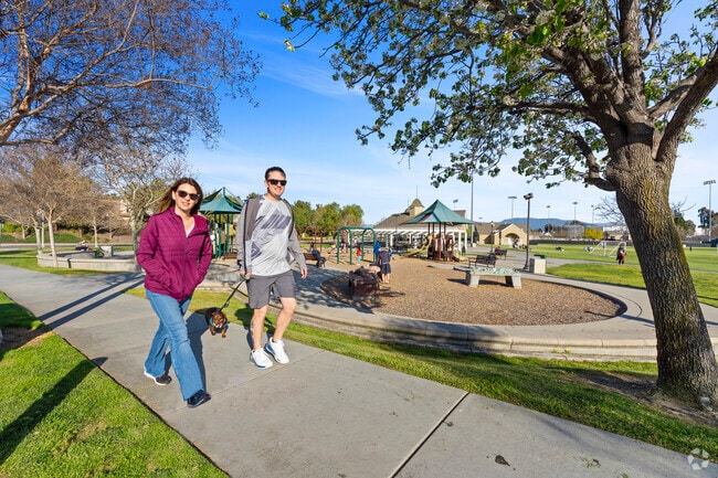 Discover the perfect spot for picnics and leisurely walks at Harveston Lake Park.