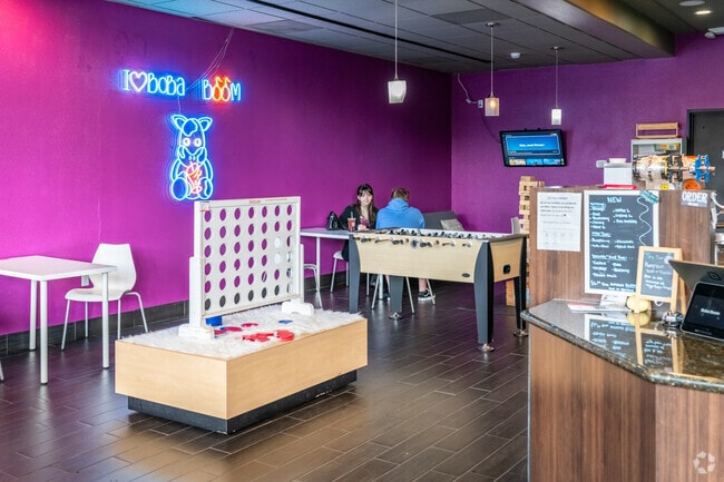 Boba Boom has delicious bubble tea and games to play minutes from the Grant neighborhood.