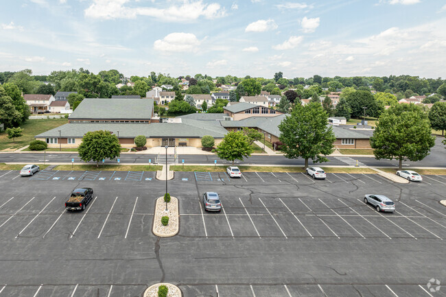 The large campus of Bethlehem Christian School guarantees plenty of parking for faculty.