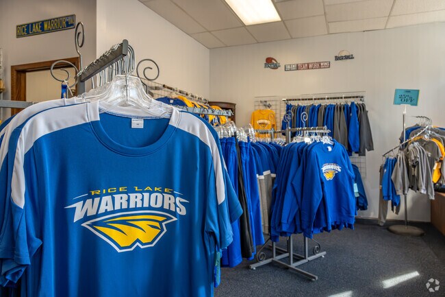 Rice Lake is the home of the Warriors.