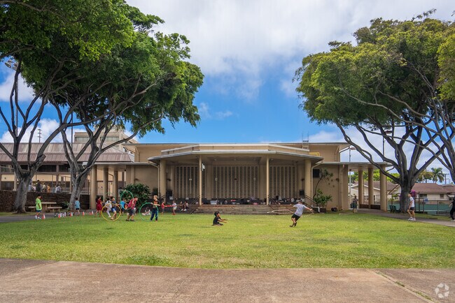 The parks in Palolo are perfect for family picnics and outdoor sports.