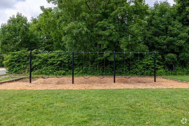 Students can swing during recess at Dr. W Arnone Community School In Brockton.