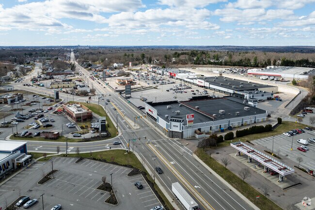 Attleboro's shopping plazas allow many residents to finish their errands with ease.
