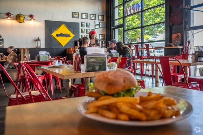 Enjoy delicious food and great ambiance at one of many restaurants near North Yelm.